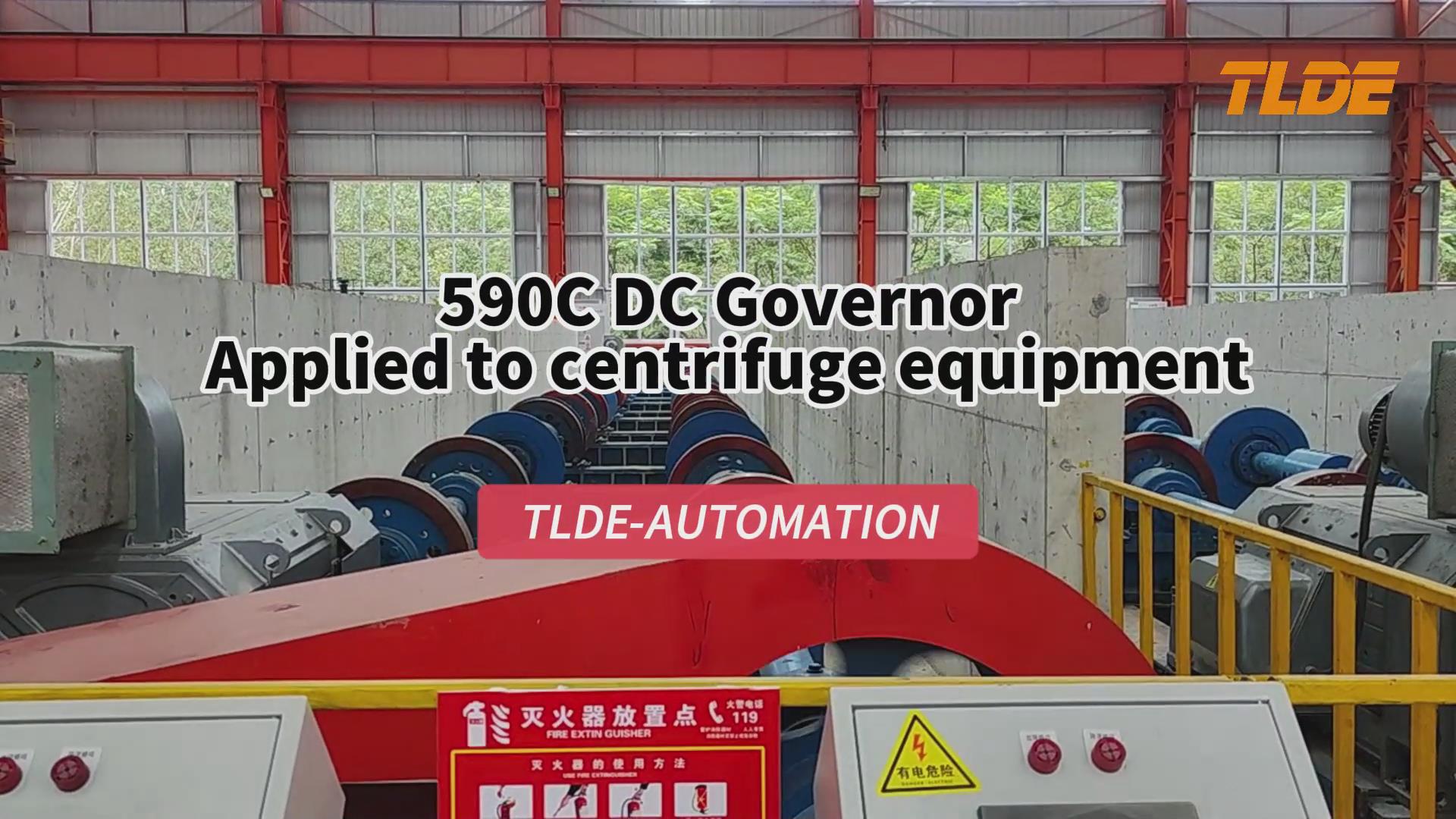 590C DC Drives - Applied to centrifuge e